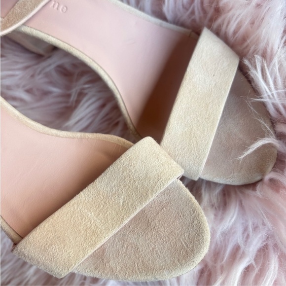 Jenni Kayne Cream Block Heel Sandals - Picture 4 of 9